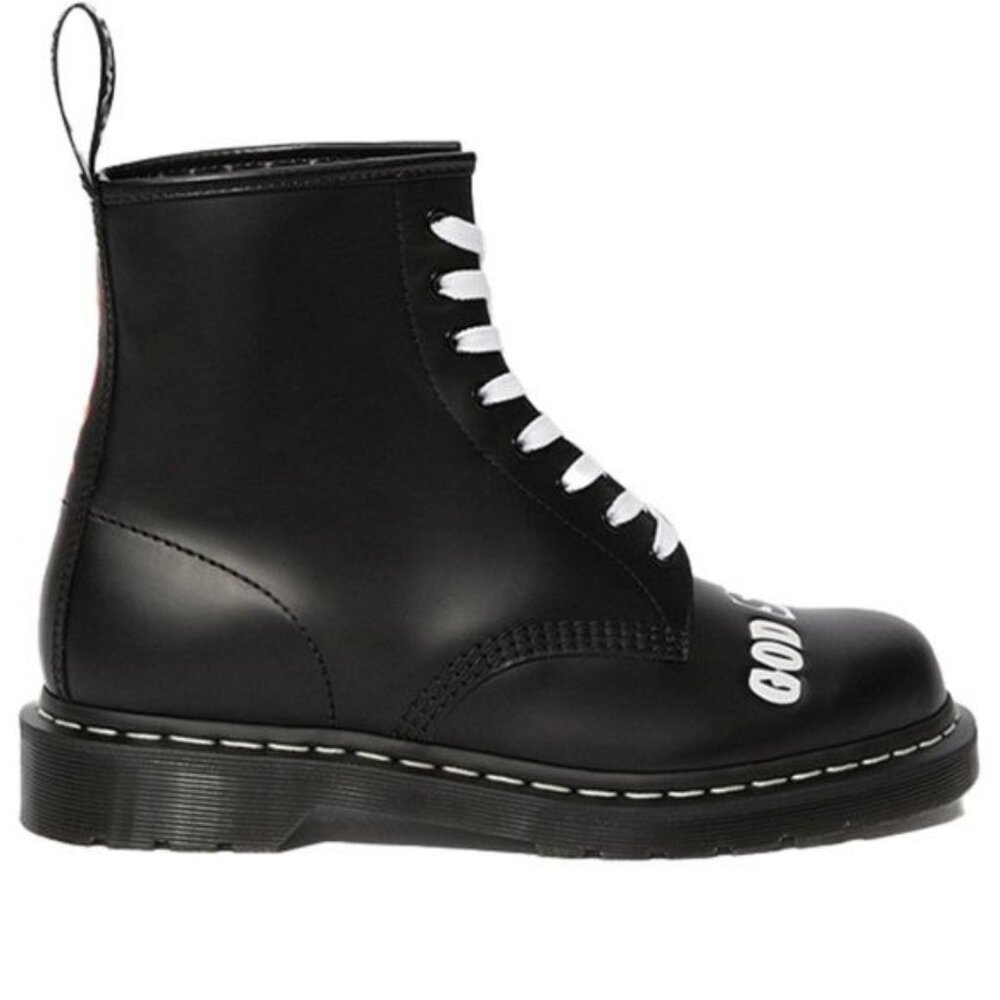 NIB SEX PISTOLS DR. MARTEN LIMITED EDITION 1460 UNISEX COMBAT BOOTS - Picture 10 of 15
